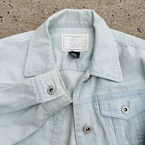 Vintage RLL Traditional Blue Goods Jacket Early Double RL Hong Kong S